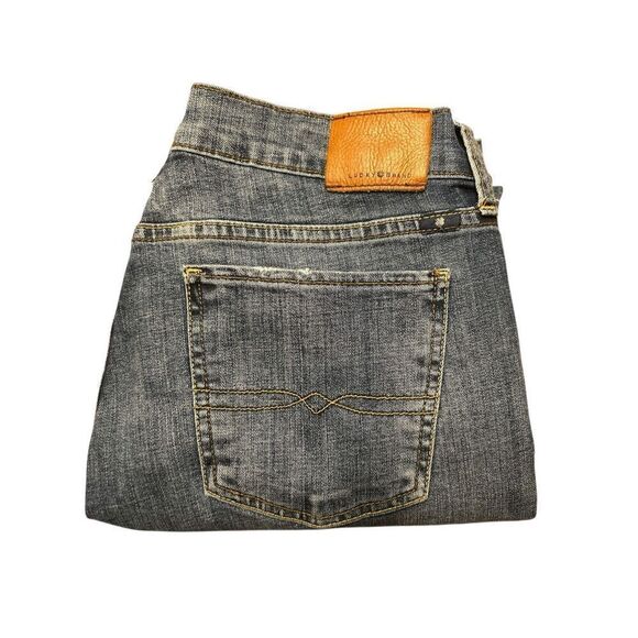 Lucky Brand Women’s Sweet Crop Blue Jeans Size 6/28 Medium Wash Stretch - Picture 1 of 10